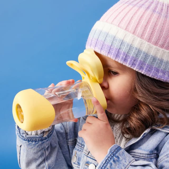 B.BOX 450mL Sport Spout Bottle - lemon twist