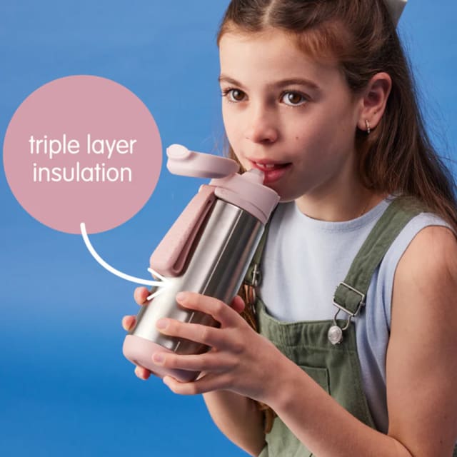 B.BOX 500mL Insulated Sport Spout -blush crush