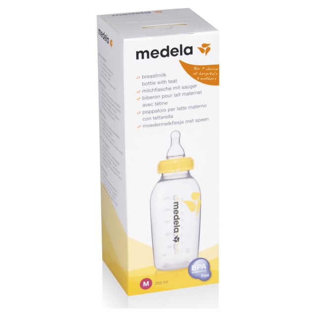 MEDELA Breast Milk Bottle Teat PP 250ml 1pk