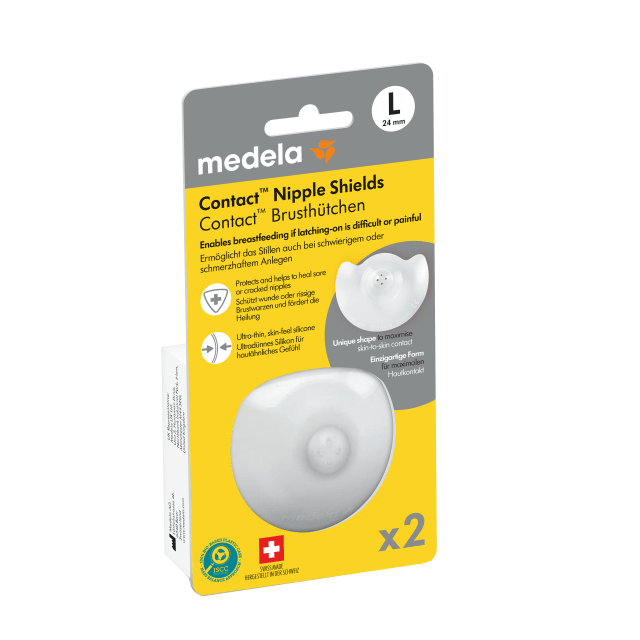 MEDELA Contact Nipple Shields L 24mm 2PK