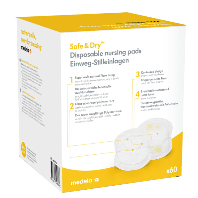 MEDELA Disposable Nursing Pads 60pk
