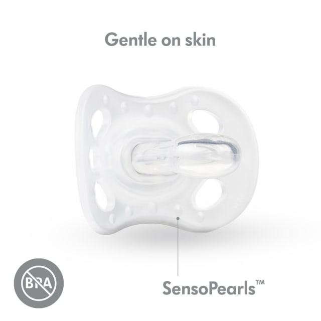 MEDELA Soother Newborn Trans Unisex 0-2mth 2pk