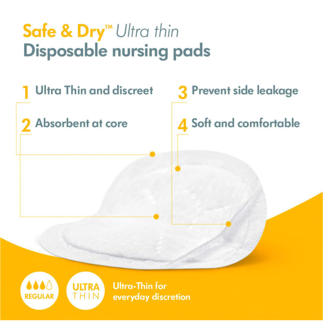 MEDELA Disp Nursing Pad Ultra Thin 30pk
