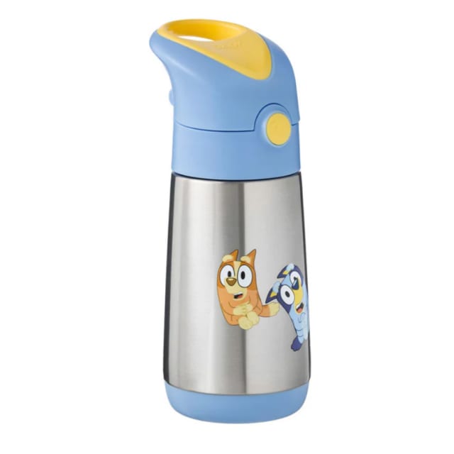 B.BOX Insulated Drink Bottle 350 Bluey