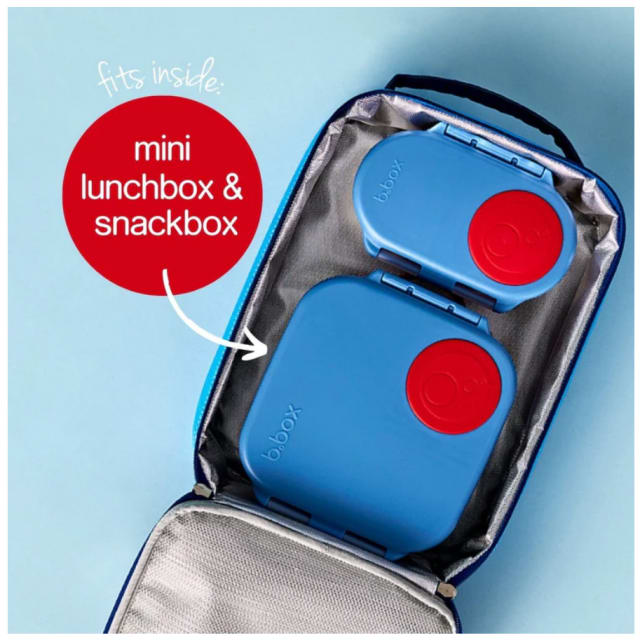 B.BOX Insulated Lunch Bag Flexi Deep Blue
