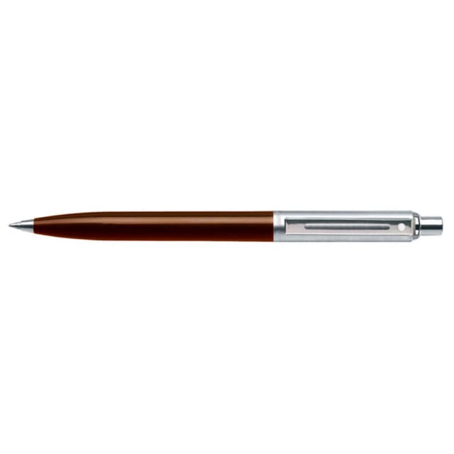 SHEAFFER Sentinel Coffee Chrome + Chrome PT Ballpoint Pen