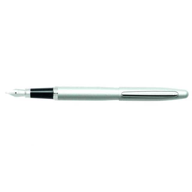 SHEAFFER VFM Strobe Silver / Nickel Plate Ballpoint Pen