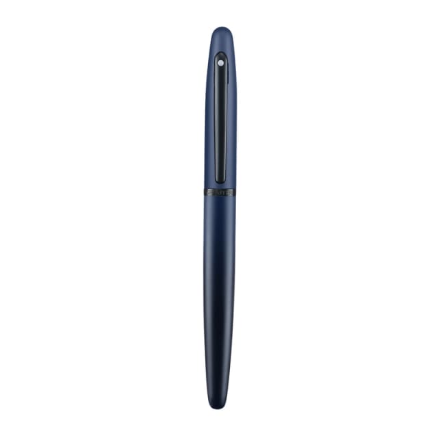 Sheaffer VFM Matt Blue/Black Trim Fine Nib Fountain Pen with Converter
