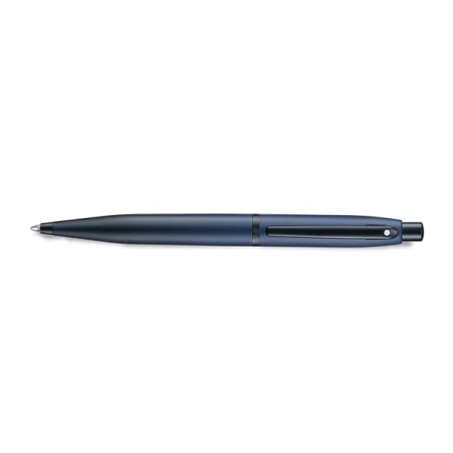 Sheaffer 	 VFM Matt Blue/Black Trim Ballpoint Pen