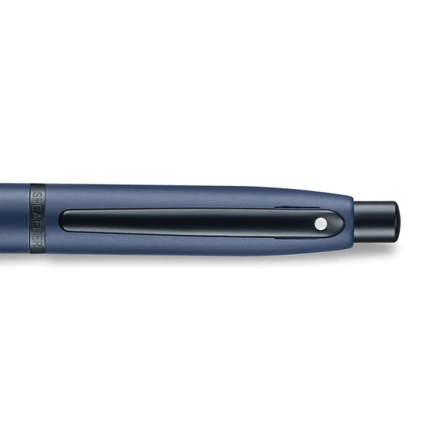 Sheaffer 	 VFM Matt Blue/Black Trim Ballpoint Pen