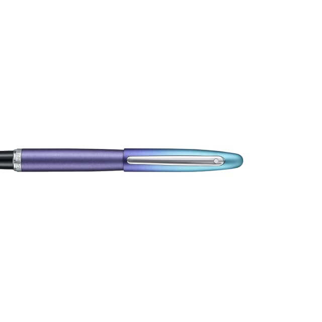 Sheaffer Expressions VFM Gradient Blue/Chrome Fountain Pen Fine Nib