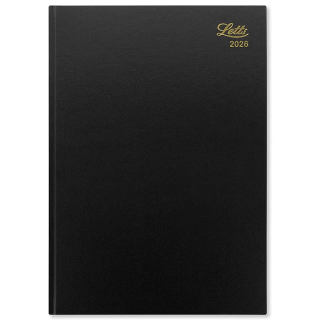 2026 Standard A4 DTP English Black