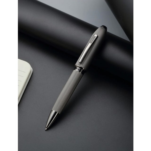 Cross Peerless Slate Grey Etched/Slate Grey Ballpoint