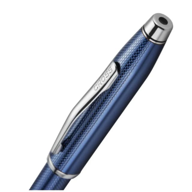 Cross Century II Cobalt Blue Etched with Chrome Trim Ballpoint