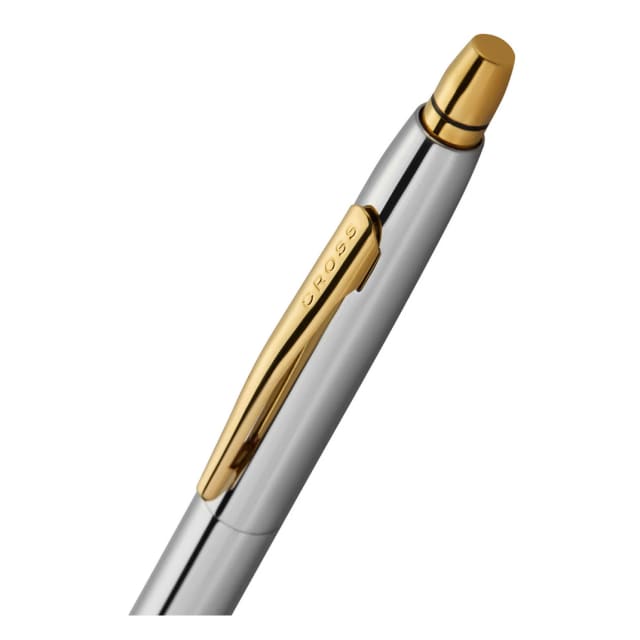 Cross Click Medalist Chrome/Gold Tone Trim Ballpoint