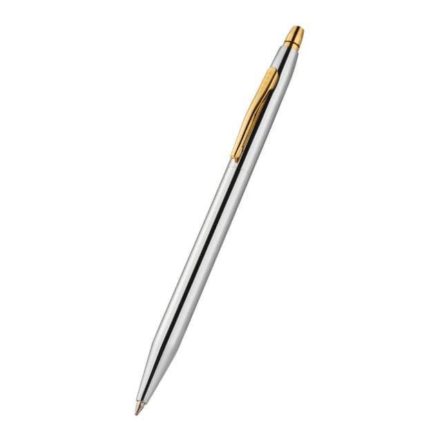 Cross Click Medalist Chrome/Gold Tone Trim Ballpoint