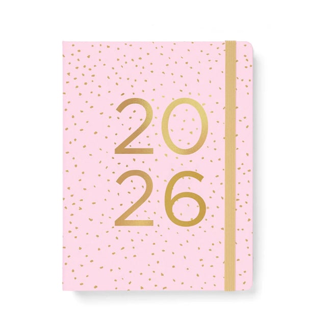 Filofax 2026 A5 Refill Planner Confetti Rose Quartz