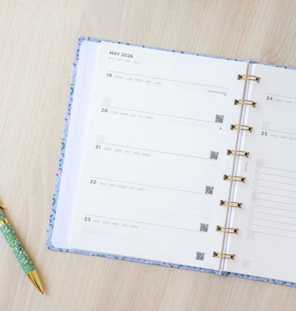 Filofax 2026 A5 Refill Planner Meadow Sky