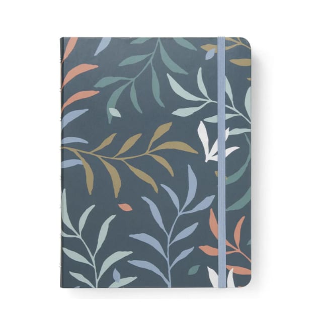 FILOFAX A5 Notebook Botanical Blue
