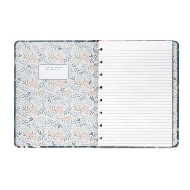 FILOFAX A5 Notebook Botanical Blue
