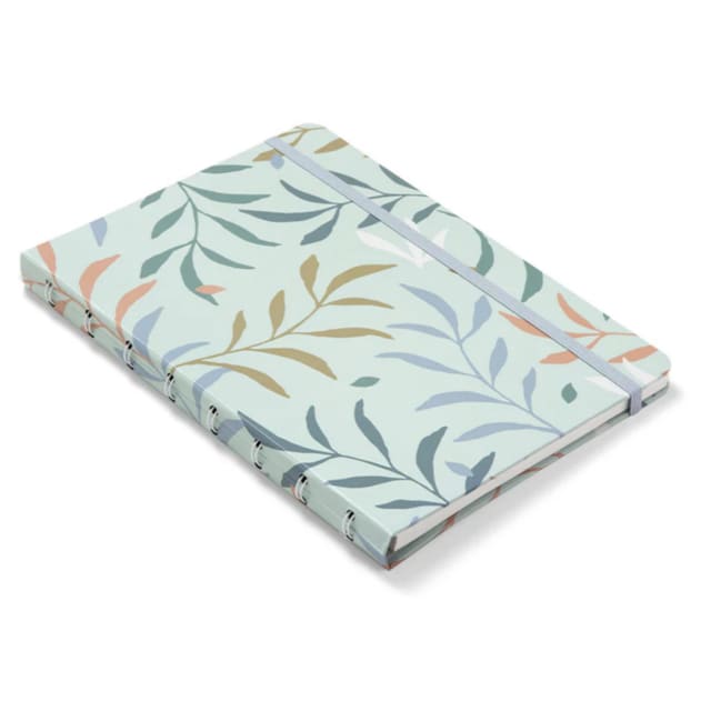 FILOFAX A5 Notebook Botanical Mint