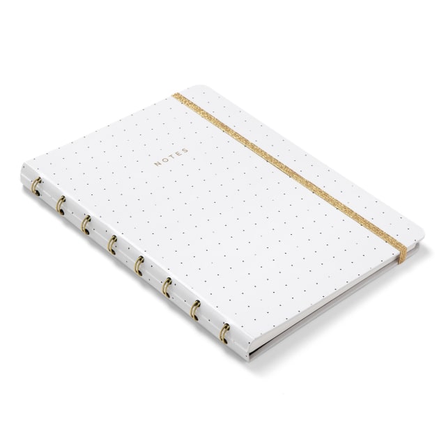 A5 Notebook Moonlight White