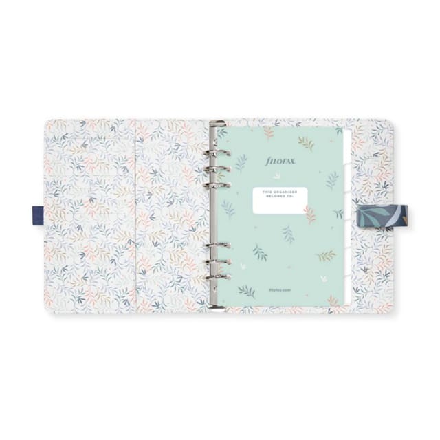 FILOFAX A5 Organiser Botanical Blue