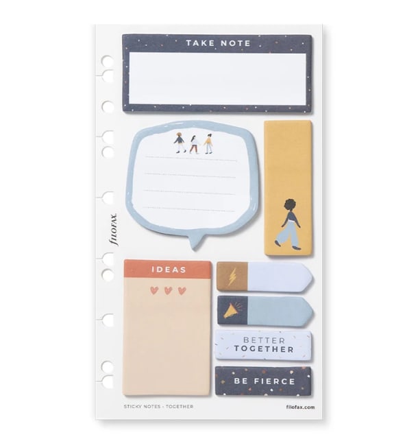 FILOFAX Sticky Notes Together