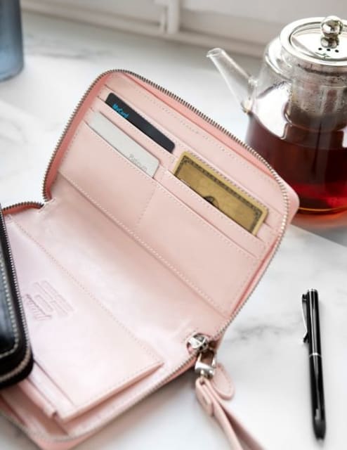 Filofax Personal compact zip malden organiser pink