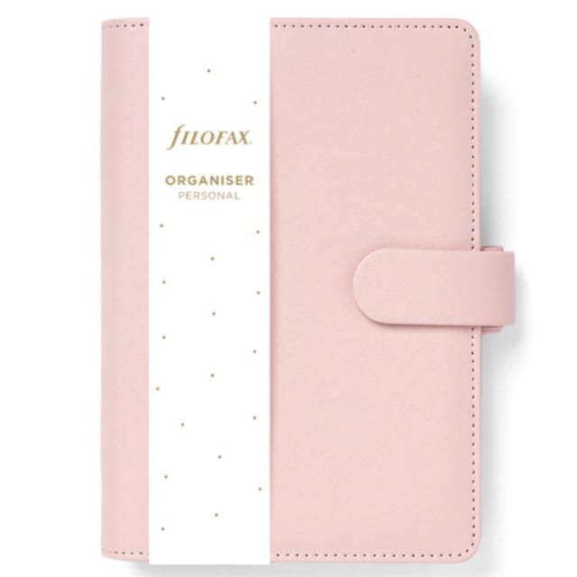 Filofax Personal Organiser Saffiano Blush