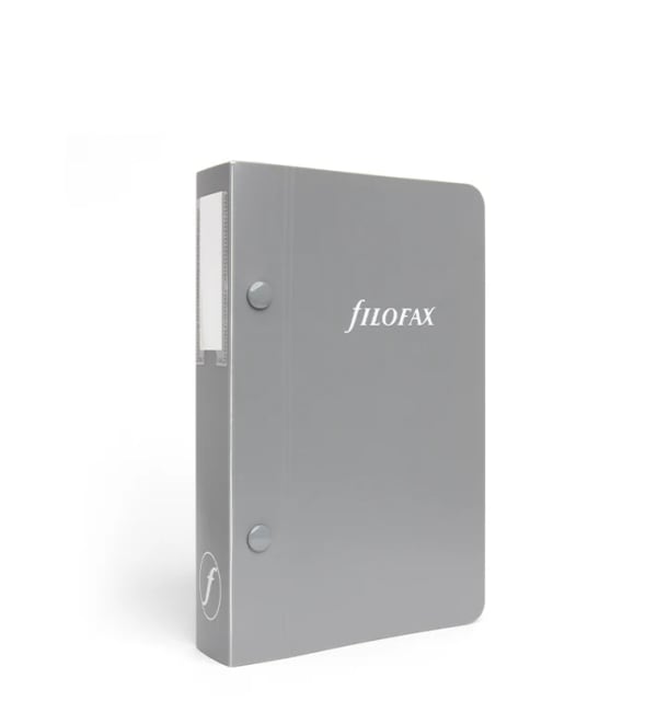 FILOFAX Personal Storage Binder Grey