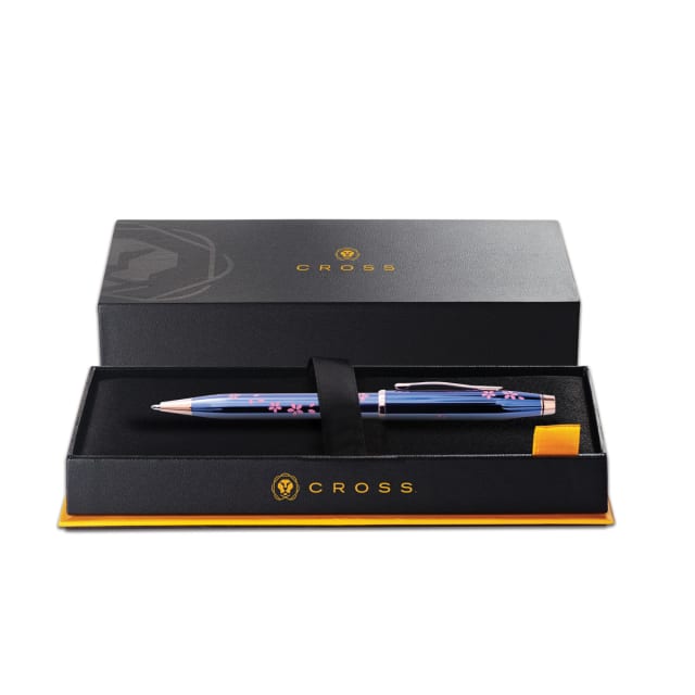 CROSS Cherry Blossom Century II Translucent Blue Ballpoint Pen