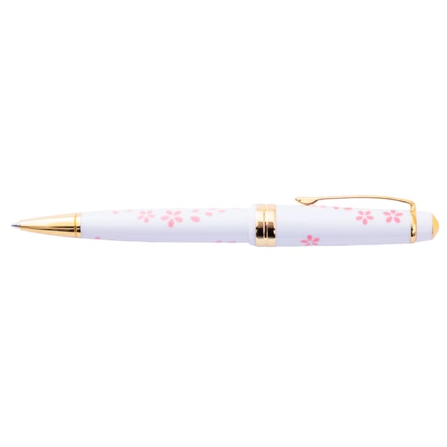 CROSS Select item 339 Cherry Blossom BLT Glossy White Resin Ballpoint Pen