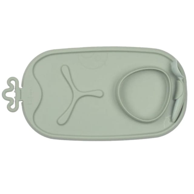 B.BOX Roll + Go Mealtime Mats Sage