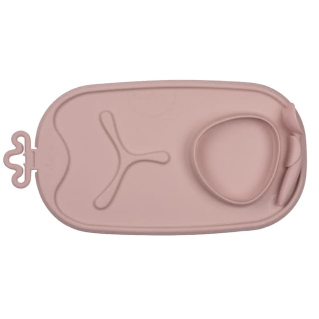 B.BOX Roll + Go Mealtime Mats Blush