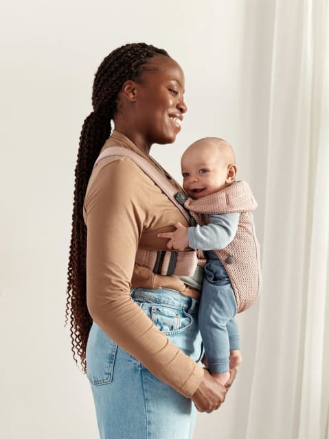 Baby Bjorn Carrier MINI 3D Mesh Dusty Pink