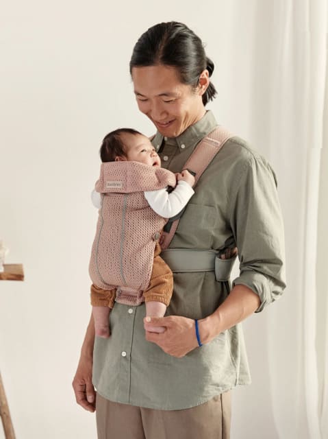 Baby Bjorn Carrier MINI 3D Mesh Dusty Pink