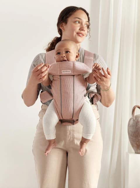 Baby Bjorn Carrier MINI 3D Mesh Dusty Pink