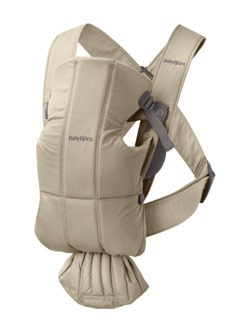 Baby Bjorn Carrier Mini Woven Beige