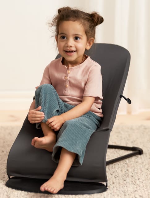 Baby Bjorn Bouncer Soft Woven/Jersey Dark Grey