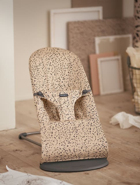 Baby Bjorn Bouncer Bliss Woven Beige/Dark Grey
