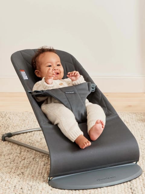 Baby Bjorn Bouncer Bliss Woven Petal Quilt Anthracit