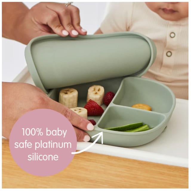 B.BOX Silicone Plate + Lid Ocean