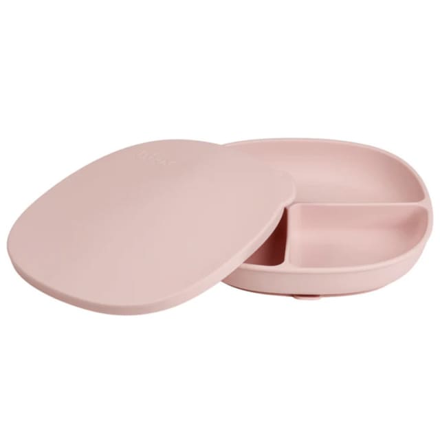 B.BOX Silicone Plate + Lid Blush