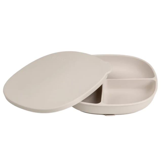 B.BOX Silicone Plate + Lid Latte