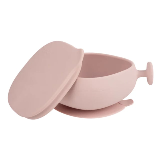 B.BOX Silicone Bowl + Lid Blush