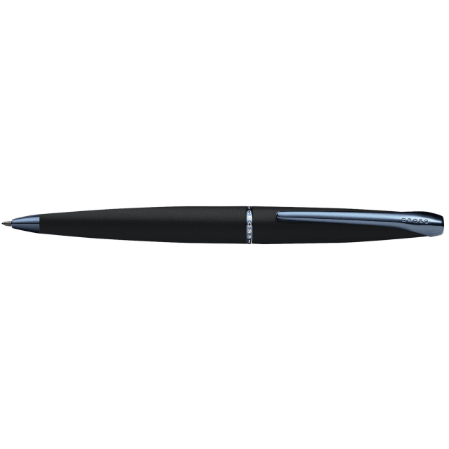 CROSS ATX Basalt Black/Blue PVD Ballpoint