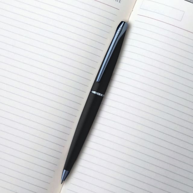 CROSS ATX Basalt Black/Blue PVD Ballpoint