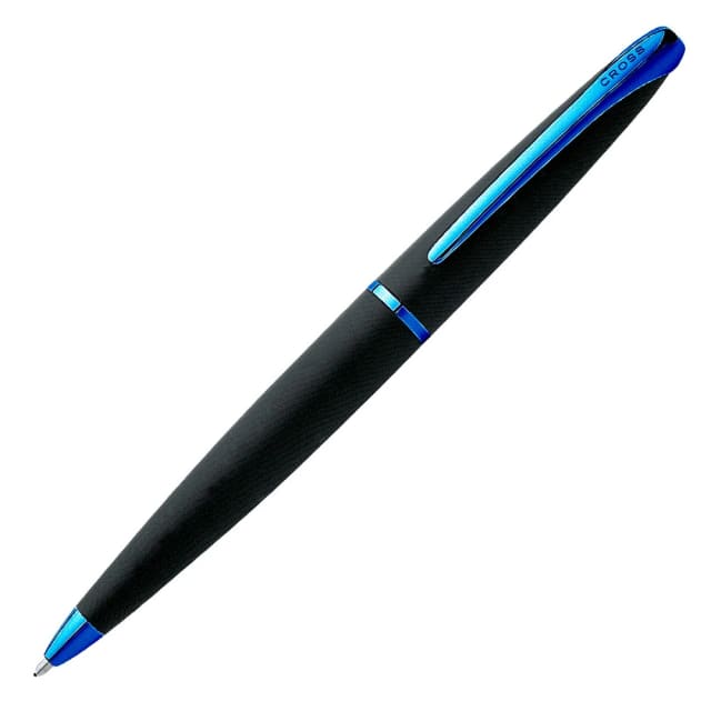CROSS ATX Basalt Black/Blue PVD Ballpoint