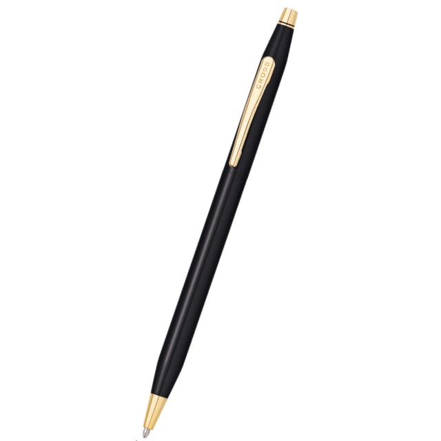 CROSS Classic Century Glossy Black/Gold PVD Ballpoint Pen